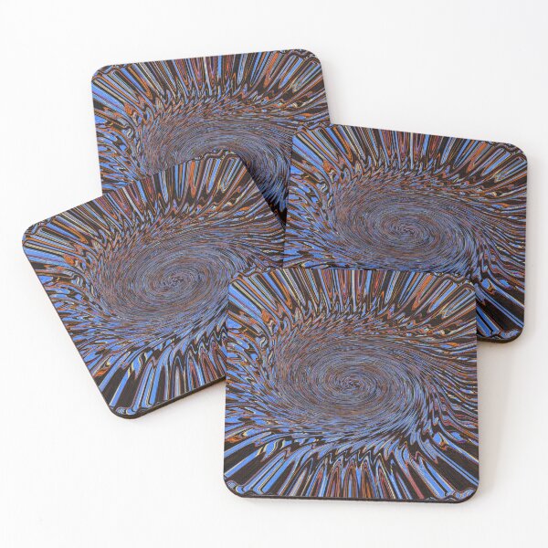 Item preview, Blue Twirl Oval On A Jiggle designed and sold by Tom Janca.