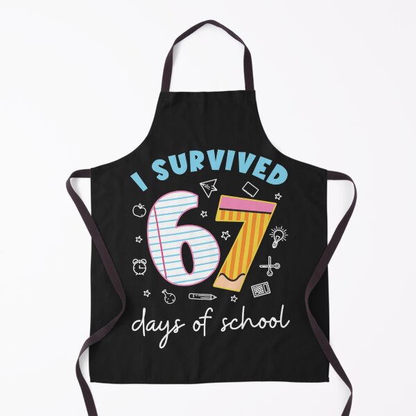 Item preview, I Survived 67 Days of School Funny Meme Six Seven Teacher Student  designed and sold by BlacockIzaac.
