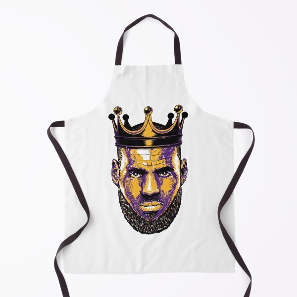 Item preview, King James Basketball Legend Portrait - Purple and Gold designed and sold by lojadpop.
