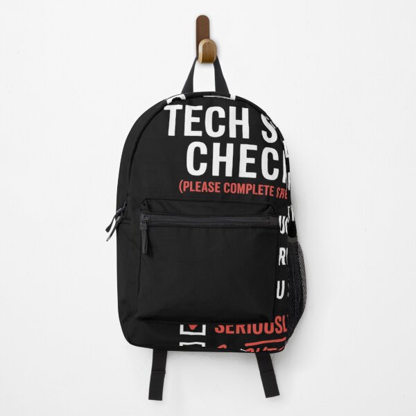 Item preview, Tech Support Checklist - Funny Sysadmin Helpdesk Humor designed and sold by Bstilablhot.