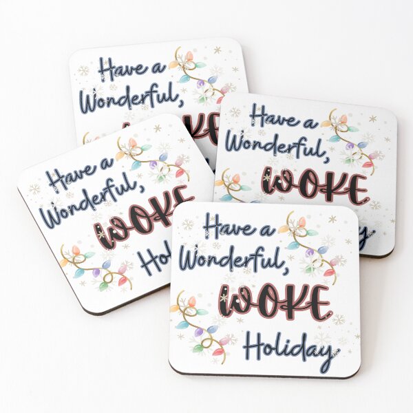 Item preview, Have a Wonderful, Woke Holiday designed and sold by SimpleatHeart.