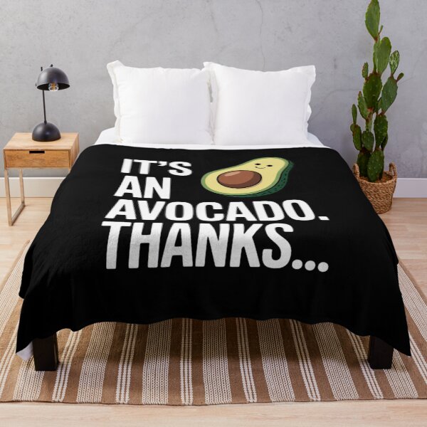 Item preview, Its an Avocado Thanks Funny Cute Happy Avocado designed and sold by marcusry.