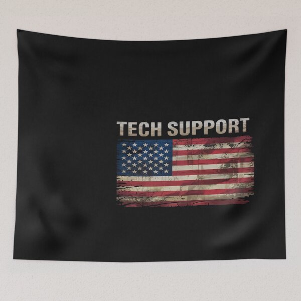 Item preview, TECH SUPPORT US Flag White House Tech Support D.O.G.E DOGE designed and sold by Bstilablhot.