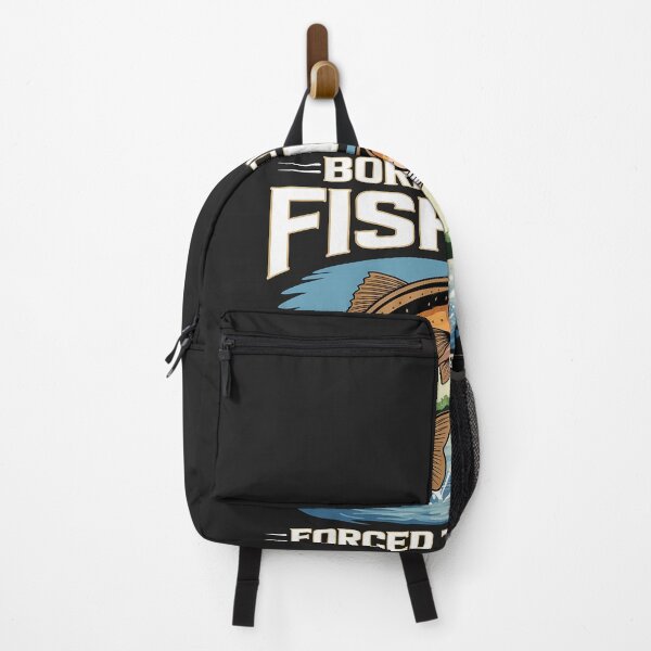 Item preview, Teen Boys Fishing Shirt Forced To Go To School Bass Fish designed and sold by Bstilablhot.