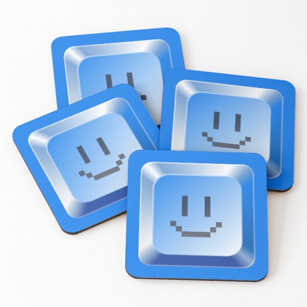 Item preview, Blue Key – Happy Face designed and sold by Gleamly.
