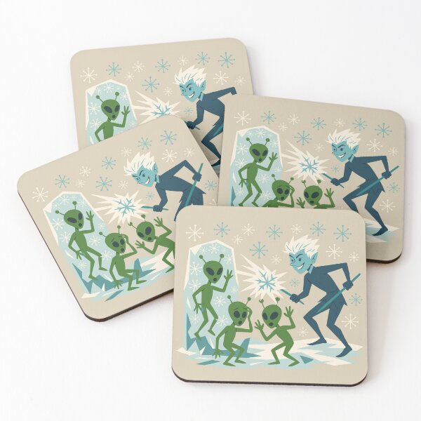 Item preview, Jack Frost Versus Aliens designed and sold by Ghost on Toast.