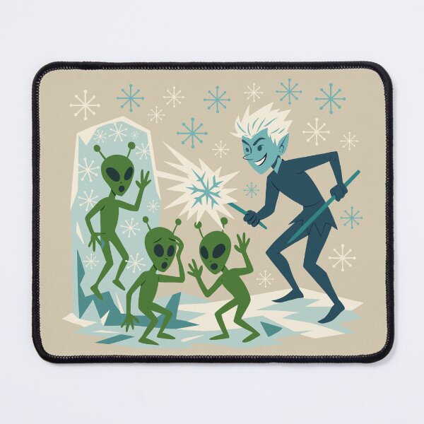 Item preview, Jack Frost Versus Aliens designed and sold by Ghost on Toast.