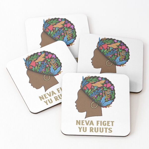 Item preview, Neva Figet Yu Ruuts – Never Forget Your Roots (Jamaican Patwa Design) designed and sold by Kolcha.