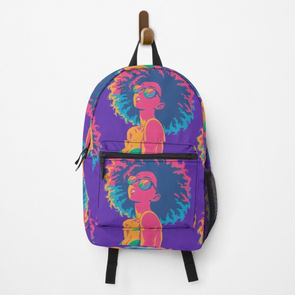 Item preview, Neon Afro Vibes – Retro Pop Art Girl designed and sold by KiraChie.