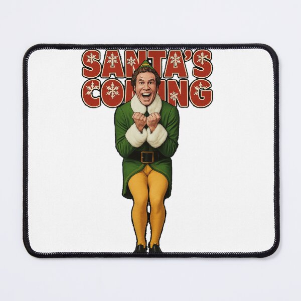 Item preview, Santa's Coming - buddy the elf designed and sold by American Artist Designs.