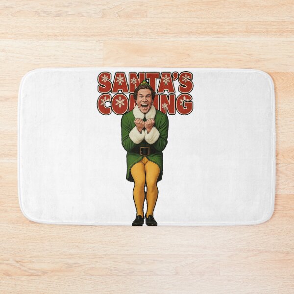 Item preview, Santa's Coming - buddy the elf designed and sold by American Artist Designs.