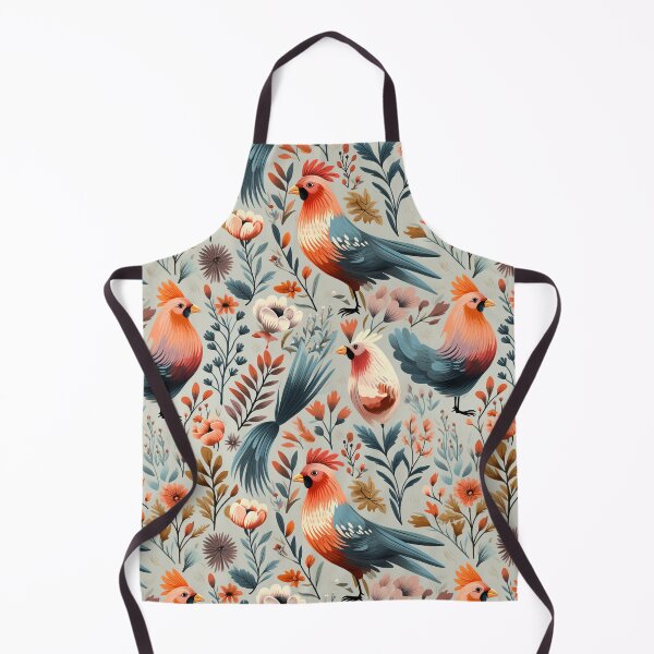 Item preview, Colorful Vintage Roosters designed and sold by Embers & Incense Co..