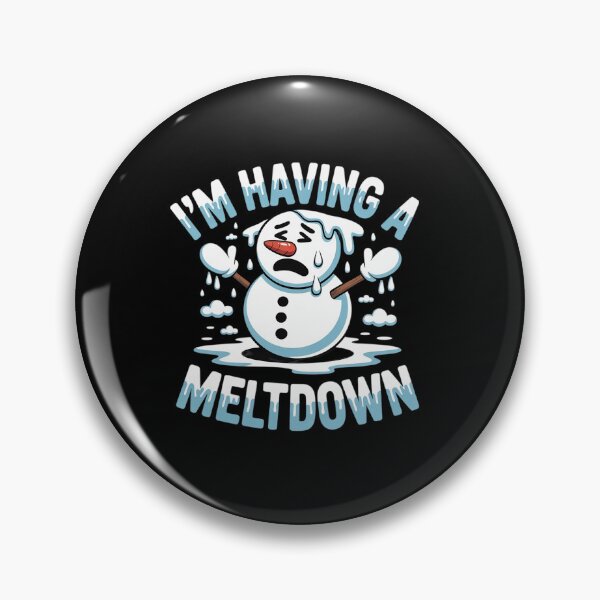 Item preview, I'm Having A Meltdown Snowman Christmas Funny designed and sold by VasilisLamArt.