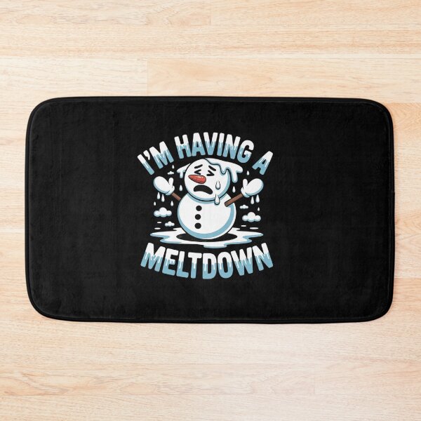 Item preview, I'm Having A Meltdown Snowman Christmas Funny designed and sold by VasilisLamArt.