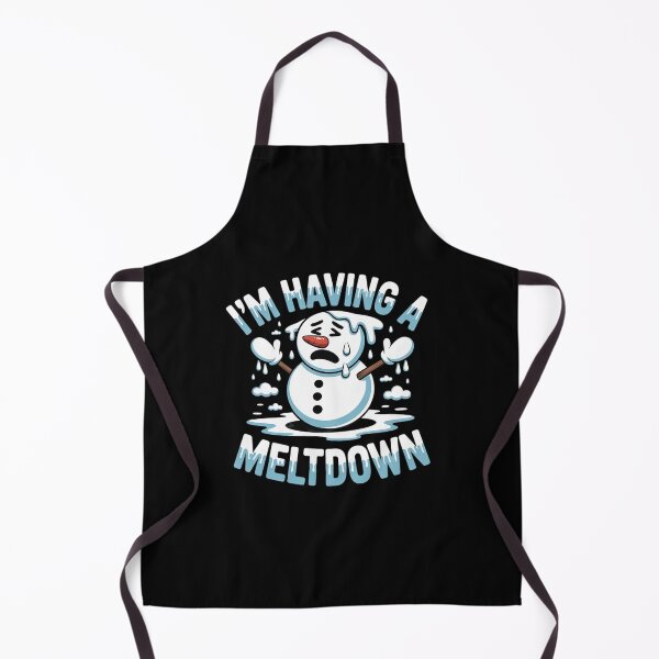 Item preview, I'm Having A Meltdown Snowman Christmas Funny designed and sold by VasilisLamArt.