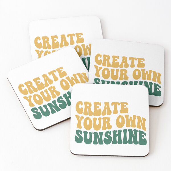 Item preview, Retro Sunshine Design ​Groovy Motivational Art ​Positive Vibes Typography designed and sold by ZyVoAli.