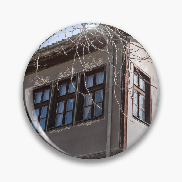 Item preview, Traditional Revival House with Intricate Oriel Windows designed and sold by Georgia Mizuleva.