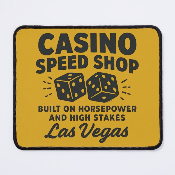 Item preview, Casino Speed Shop – Las Vegas Edition designed and sold by Automotive Art by Greg.