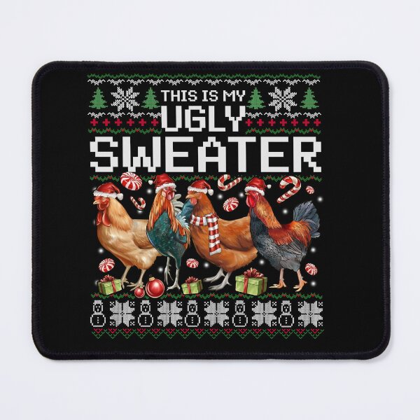 Item preview, Funny Chicken Ugly Christmas Sweater Shirt designed and sold by LashondaGreen89.