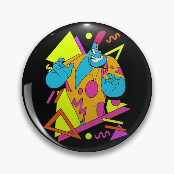 Item preview, Genie Retro 90s Neon Style Colorful Character Art designed and sold by Wendy Darion.