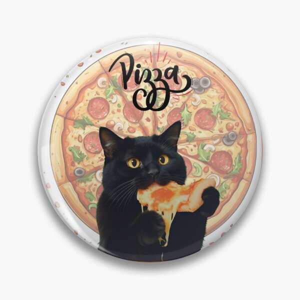 Item preview, The Lucky Cat's Ultimate Pizza Slice designed and sold by Naturich.