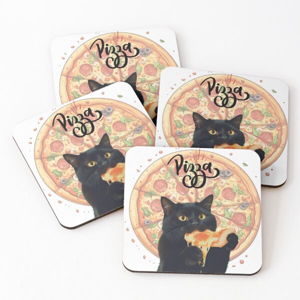 Item preview, The Lucky Cat's Ultimate Pizza Slice designed and sold by Naturich.