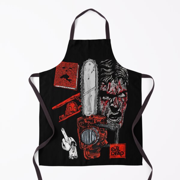 Item preview, Evil Dead "Groovy" Ash Williams - Chainsaw, Necronomicon & Deadite Horror Art designed and sold by trentnin.