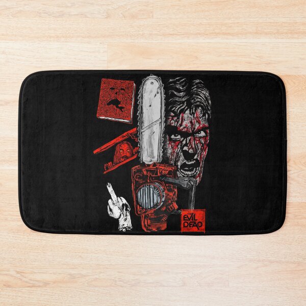 Item preview, Evil Dead "Groovy" Ash Williams - Chainsaw, Necronomicon & Deadite Horror Art designed and sold by trentnin.