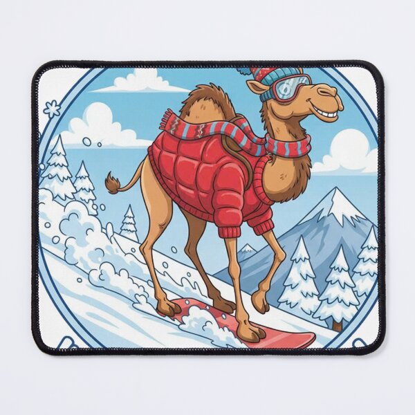 Item preview, Snowboarding Camel designed and sold by yunamaliskova.