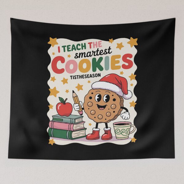Item preview, I Teach The Smartest Cookies Sweatshirt, Teacher Christmas designed and sold by khorbiasieno.