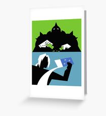 Powerpuff Alchemist Greeting Card