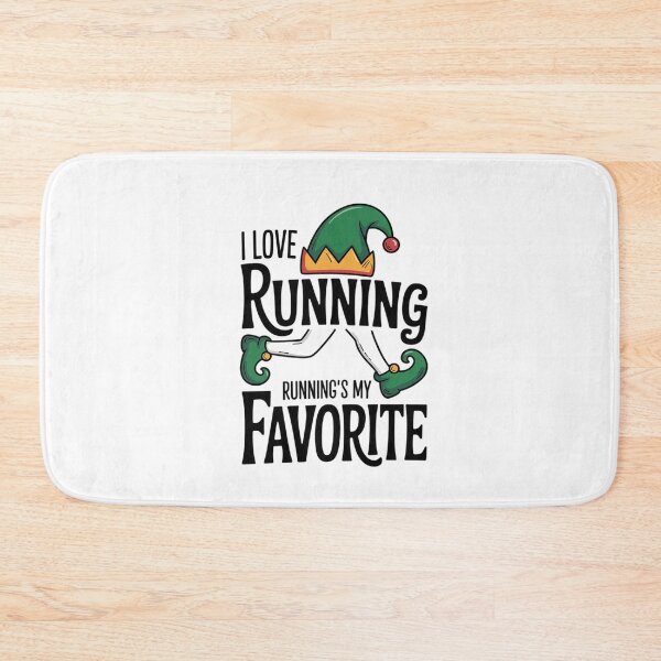 Item preview, I Love Running, Running's My Favorite Funny Christmas designed and sold by TiredPack.