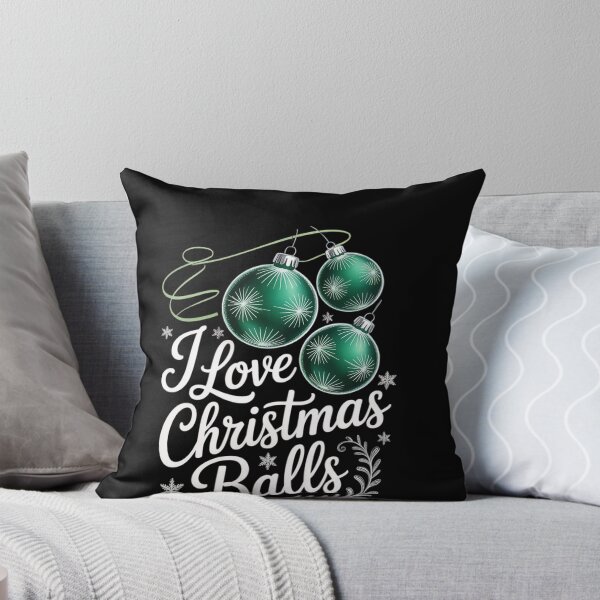 Item preview, I Love Christmas Balls Naughty Adult Humor Christmas designed and sold by ReadySide.