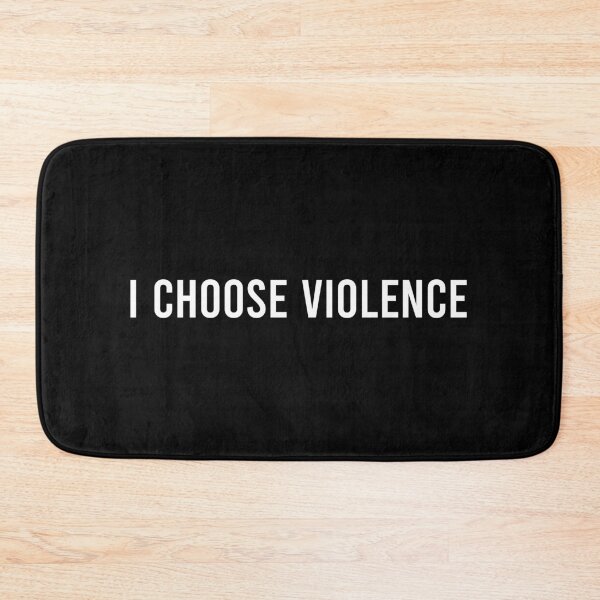Item preview, I Choose Violence - Funny Angry Duck Humor designed and sold by kamalasyakila.