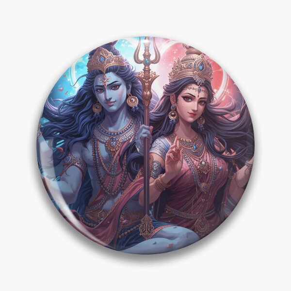 Item preview, Divine Harmony - Shiva and Parvati designed and sold by Rinisha-Studio.