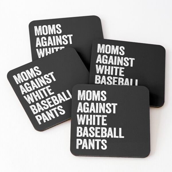Item preview, Moms Against White Baseball Pants - Funny Baseball Mom Gift designed and sold by kamalasyakila.