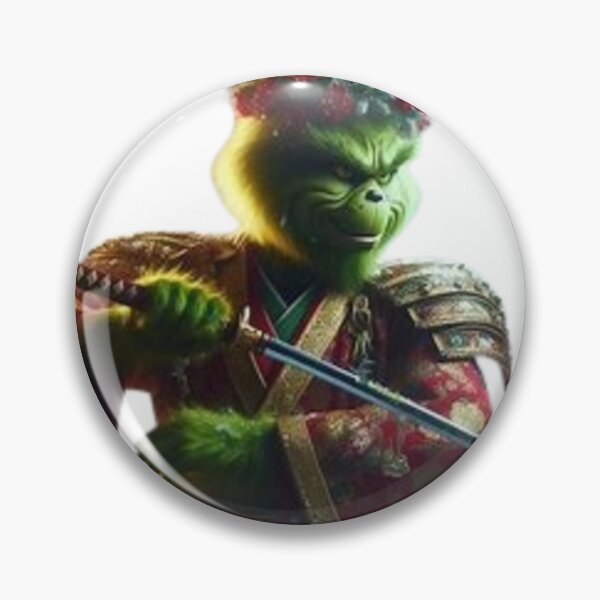 Item preview, Grinch SAMURAI X designed and sold by Fazube.