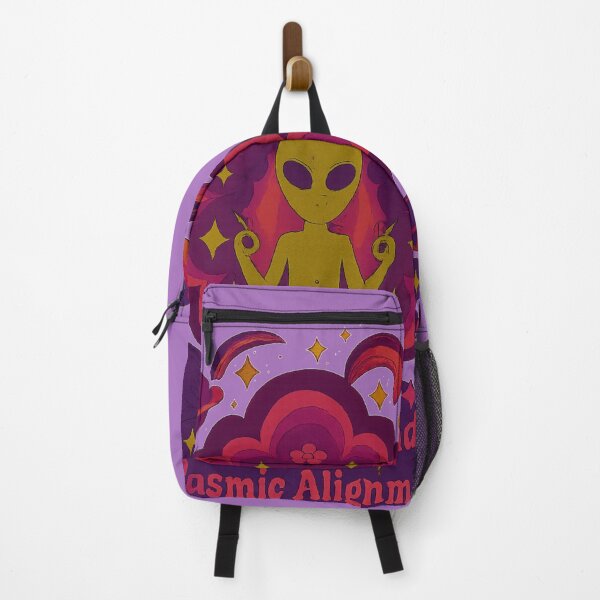 Item preview, Peace Love and Cosmic Alignment – Psychedelic Alien Meditation Design designed and sold by JonelCrafts.