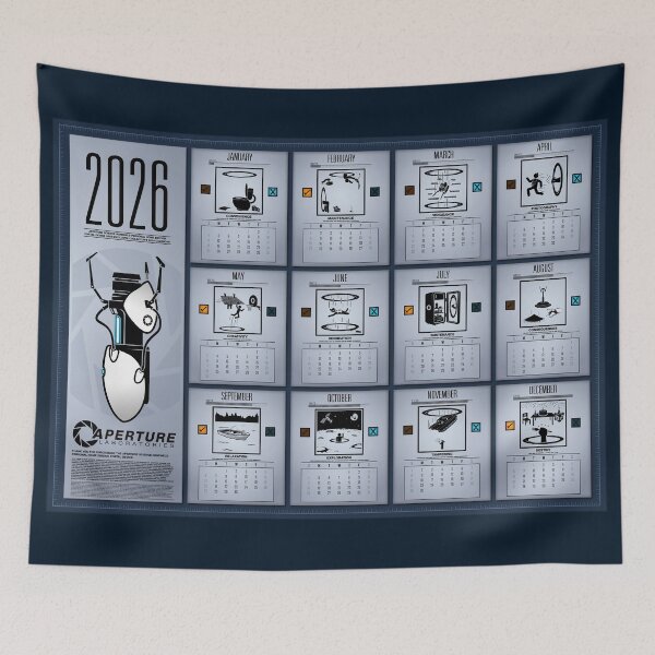 Item preview, 2026 Gaming Calendar designed and sold by RevolutionGFX.
