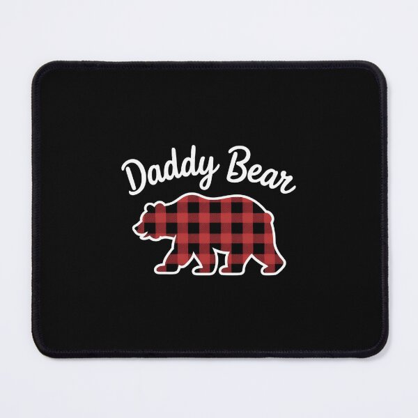 Item preview, Daddy BEAR Men Red Plaid Christmas Family Dad  designed and sold by papertaless.