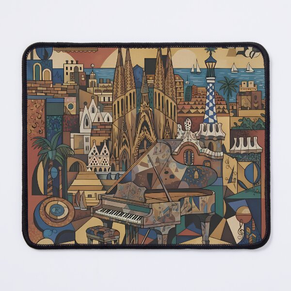 Item preview, Barcelona Mosaic Dreams designed and sold by Grigorii Palamarchuk Pianist.