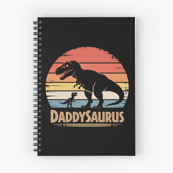 Item preview, Daddy Dinosaur Daddysaurus 2 Two Kids Father's Day dad designed and sold by papertaless.