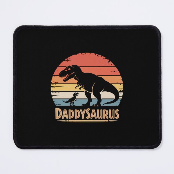 Item preview, Daddy Dinosaur Daddysaurus 2 Two Kids Father's Day dad designed and sold by papertaless.