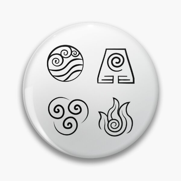 Item preview, The 4 Elements Avatar The Last Airbender designed and sold by sani-gilk.