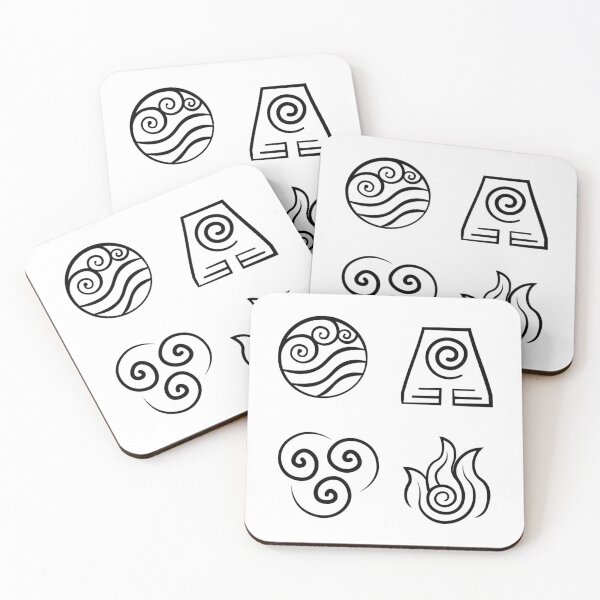 Item preview, The 4 Elements Avatar The Last Airbender designed and sold by sani-gilk.