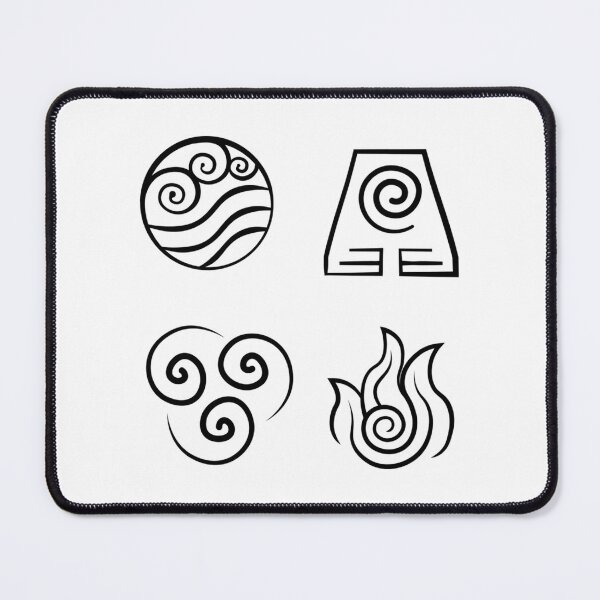 Item preview, The 4 Elements Avatar The Last Airbender designed and sold by sani-gilk.