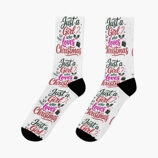 Item preview, just a girl who loves Christmas Humor designed and sold by Brettgison.