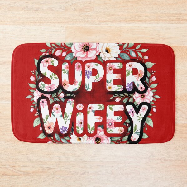 Aperçu de l'œuvre super femme 5 design typographique floral coloré créée et vendue par SmashingDeals.