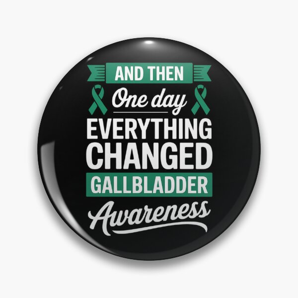 Item preview, Everything Changed Gallbladder Cancer Awareness designed and sold by papertaless.