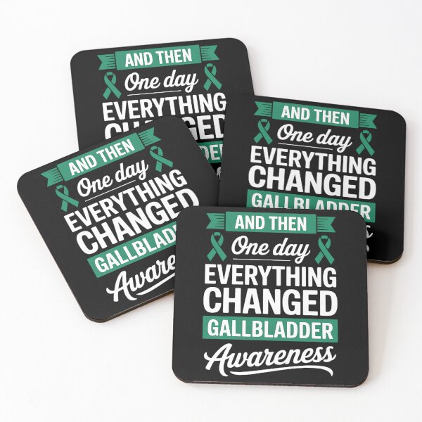 Item preview, Everything Changed Gallbladder Cancer Awareness designed and sold by papertaless.